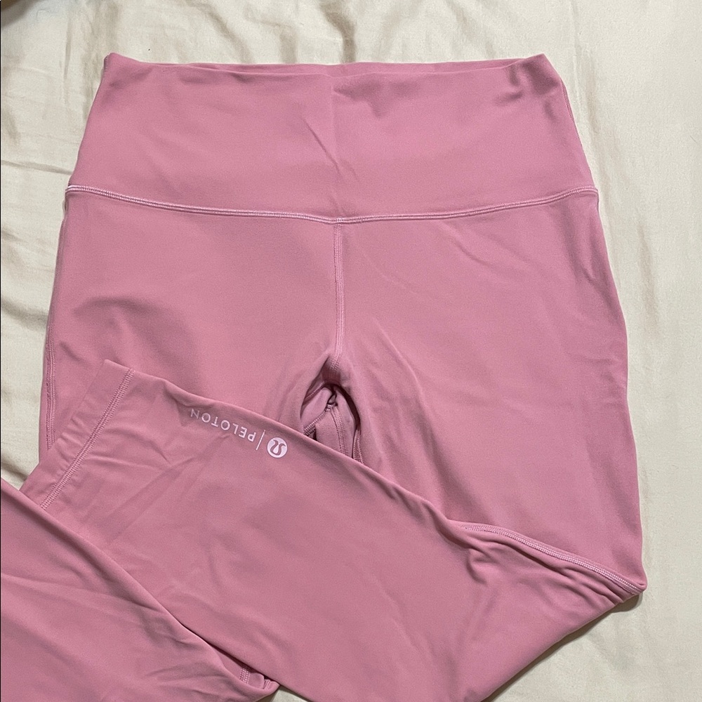 Lululemon Peloton Pink Leggings